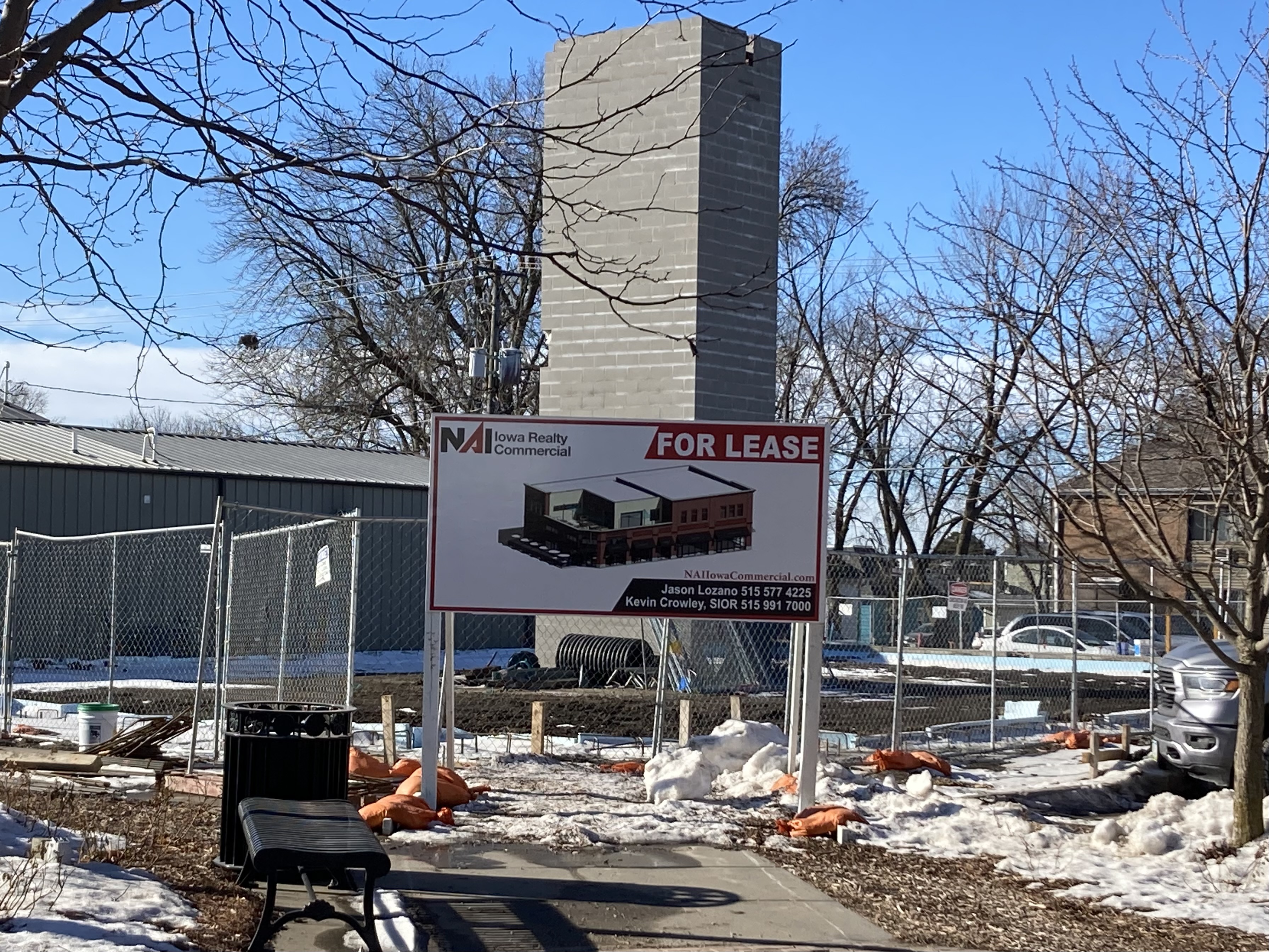 New building under construction in downtown Bondurant - Business