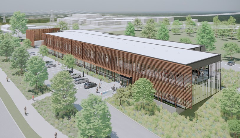 Lifeserve blood center rendering