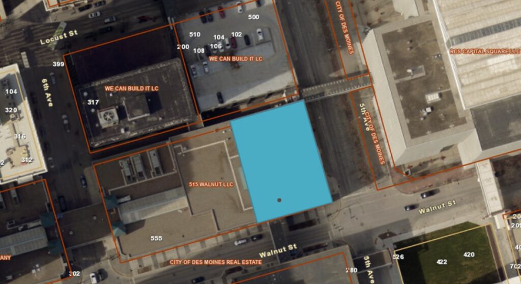 515 Walnut map