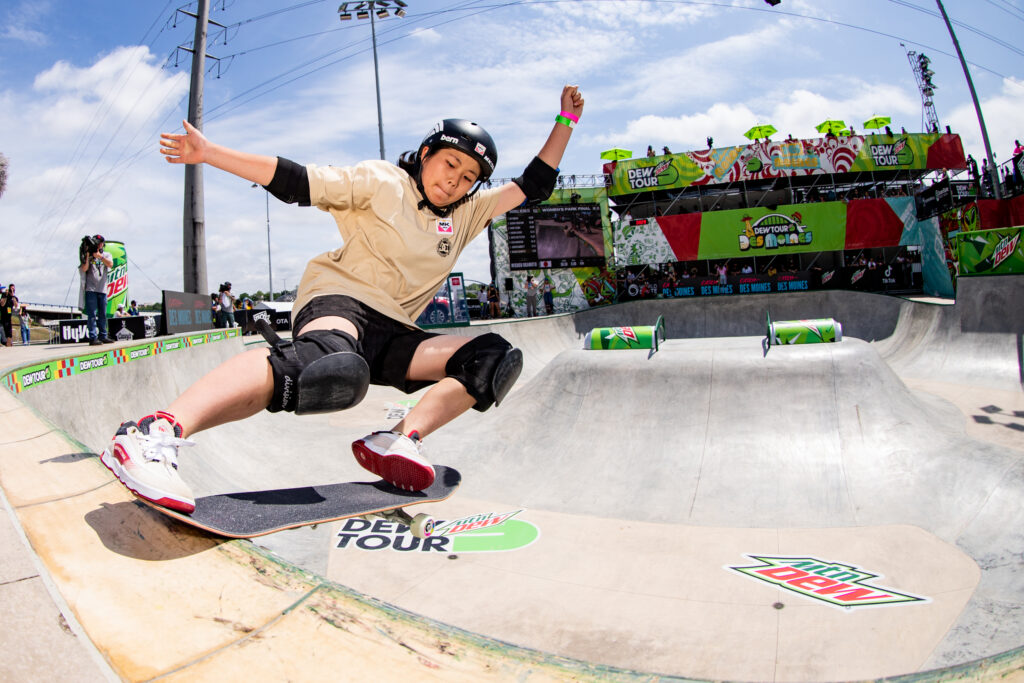 Dew tour skater