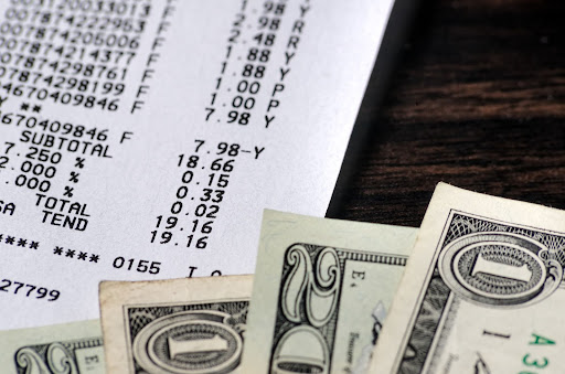 Money and receipt Getty