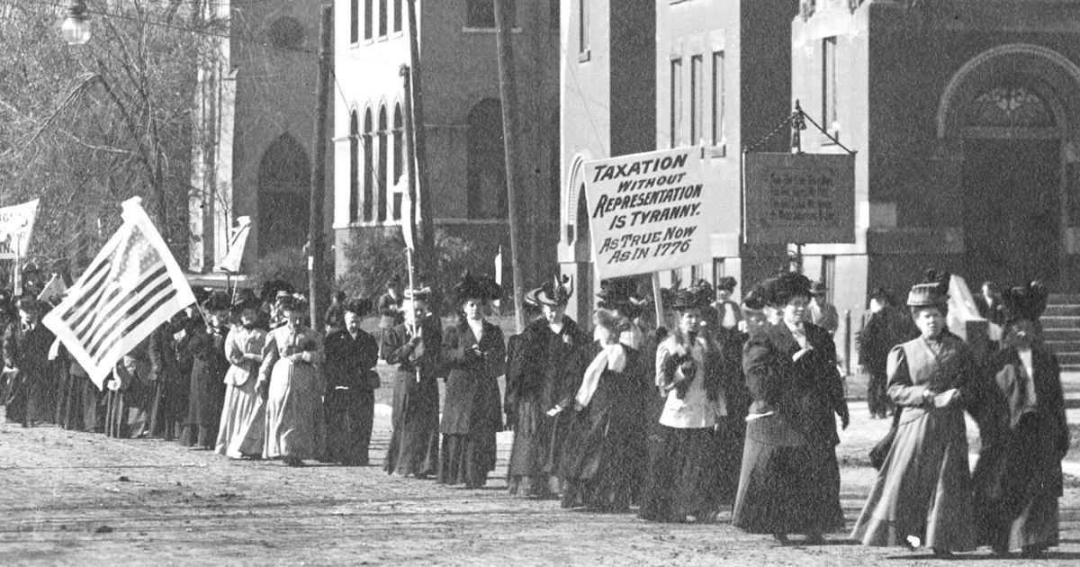 boone suffrage parade