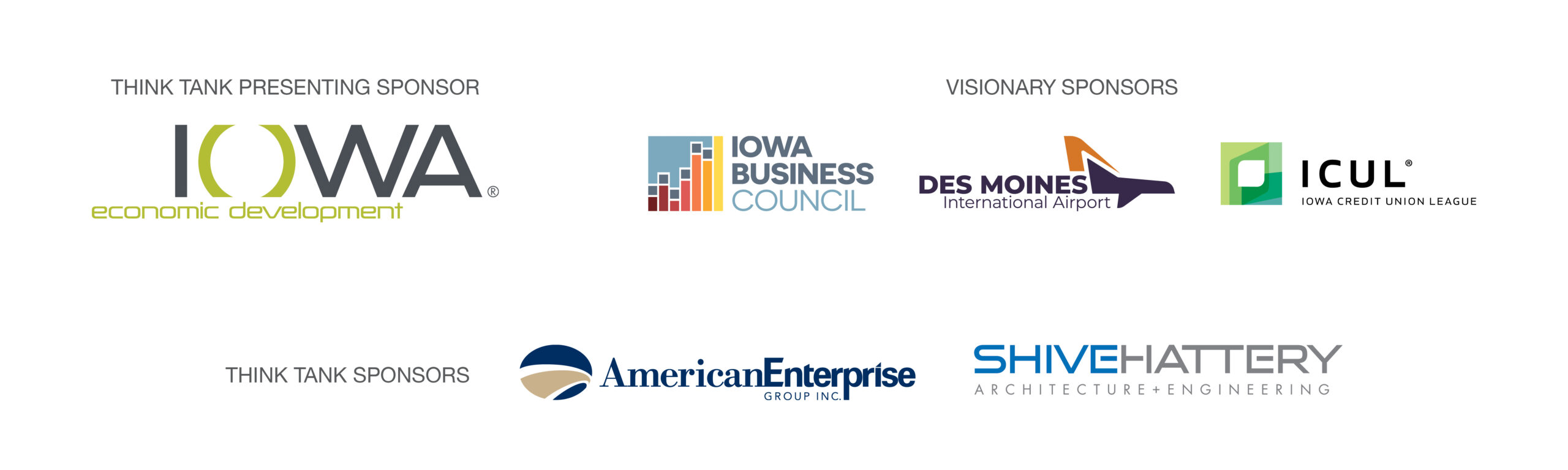 Envision Web Sponsors