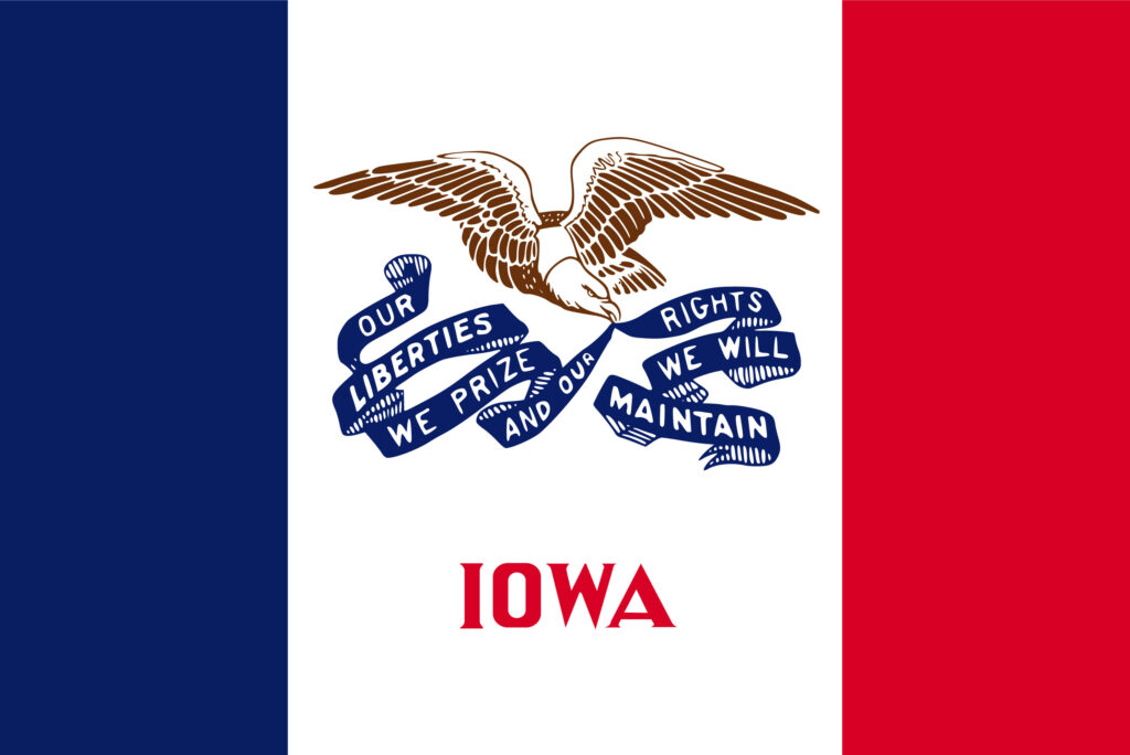 Iowa Flag 1