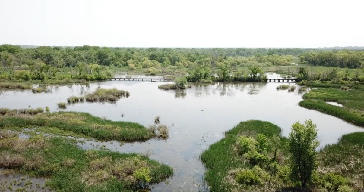 Brenton Slough areial