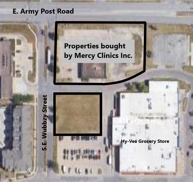 Mercy Clinics map 7 26 23