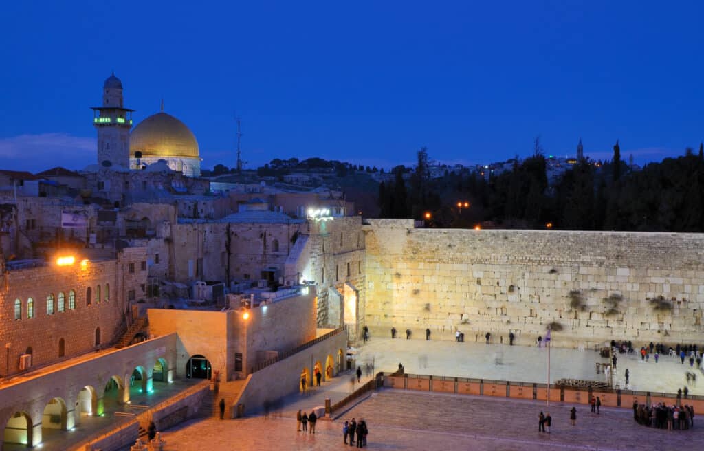 Western Wall and Dome of the Rock