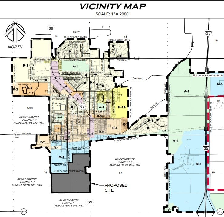 Huxley map