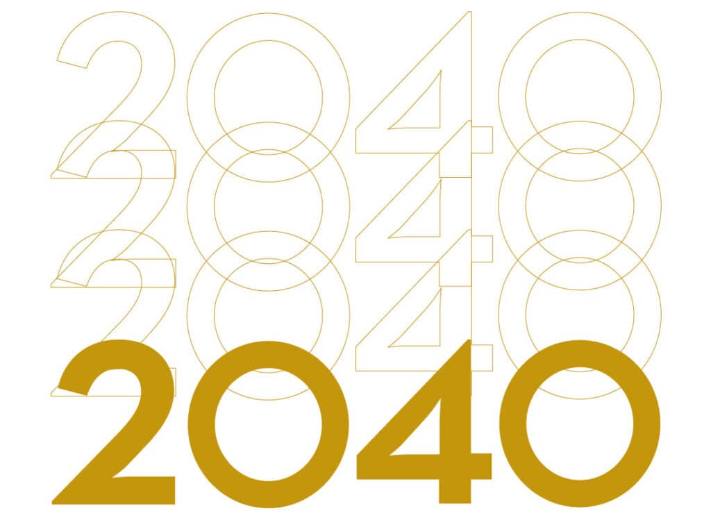 2040 Leaders Reflect graphic