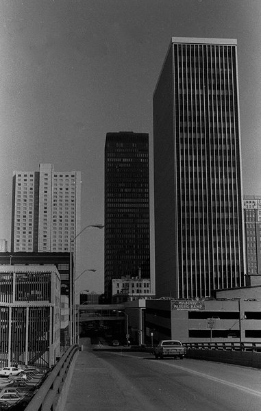 Downtown Des Moines 1983 by J.D. Larson 1