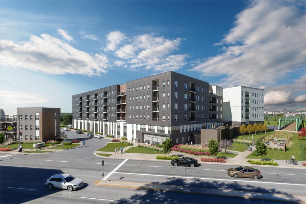 Union at Rivers Edge rendering