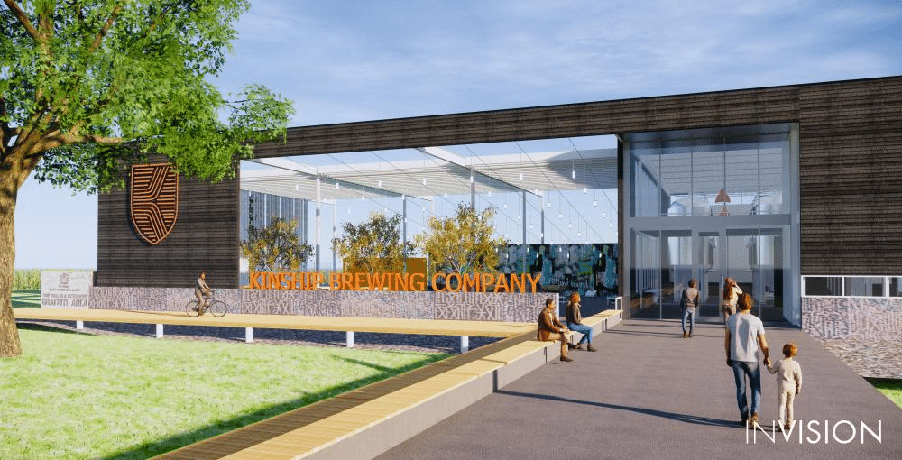 Kinship Brewing Co. architect's rendering