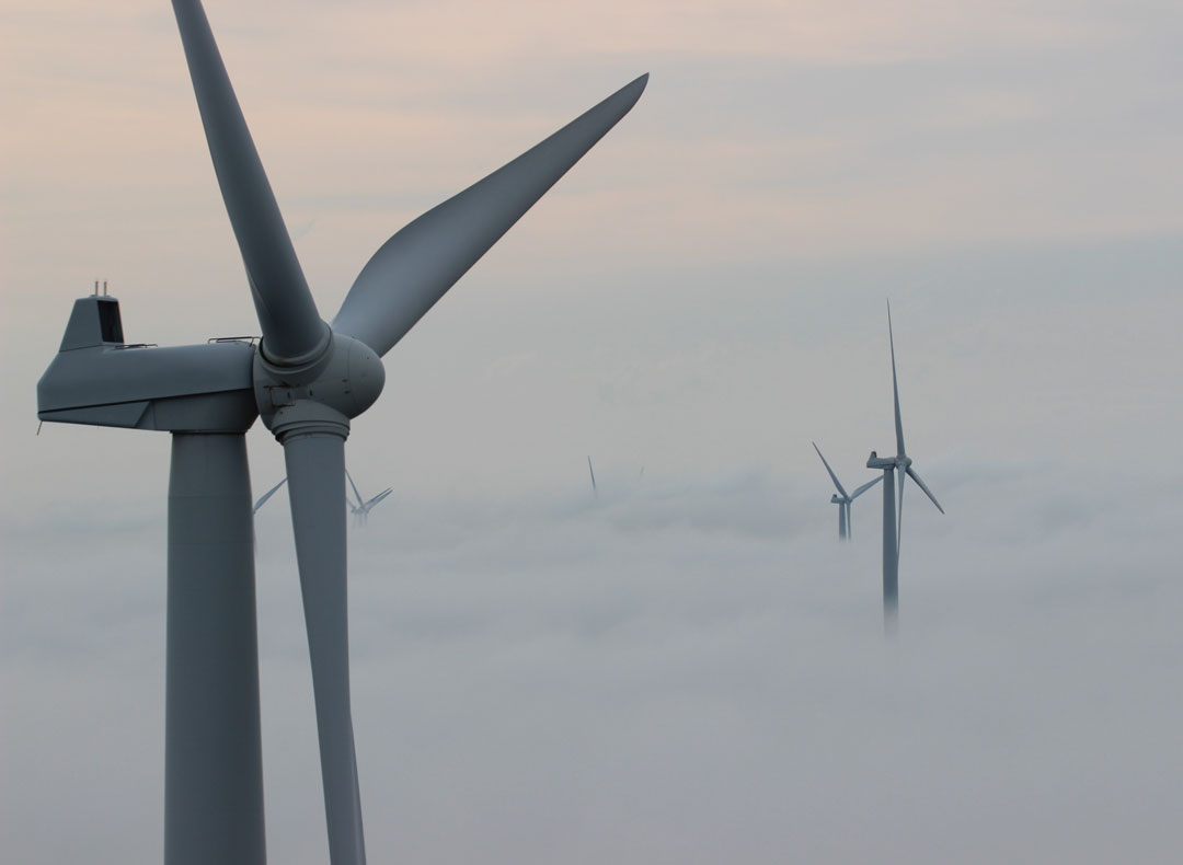 Whispering Willow Wind Farm, Franklin County, Iowa (Alliant Energy)[8]