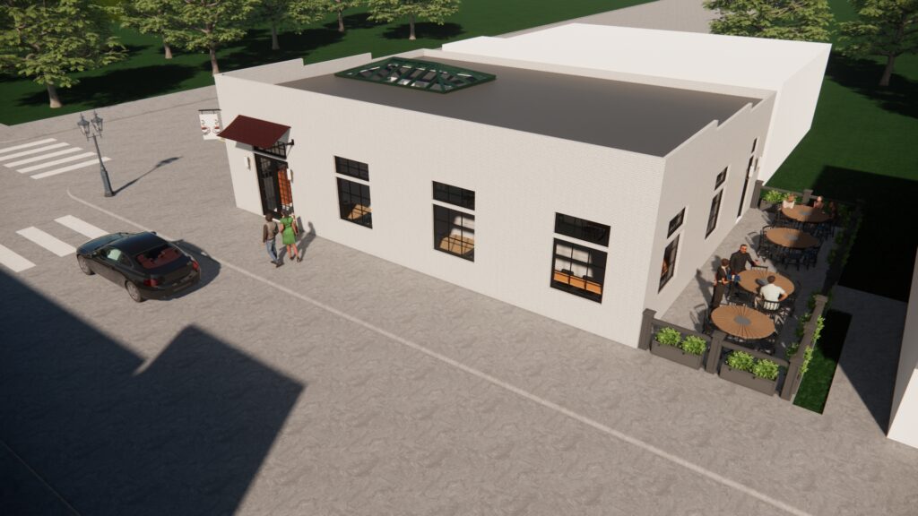 Pin Oak rendering