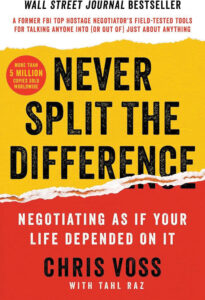 Never Split the Difference book cover