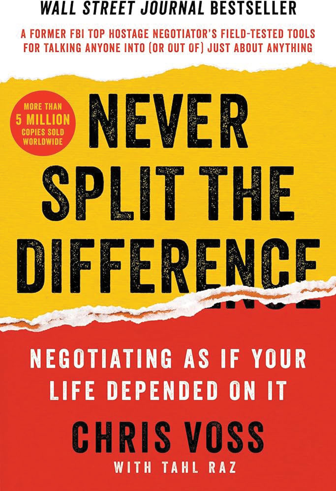 Never Split the Difference book cover