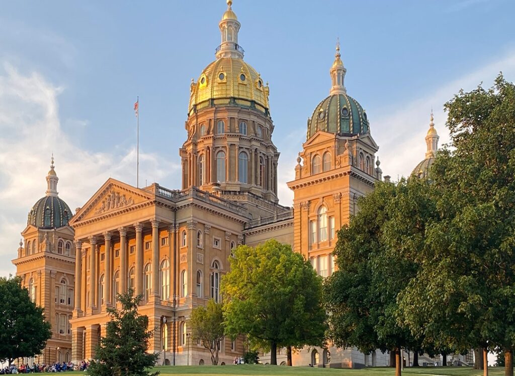 Iowa State Capitol Building Des Moines