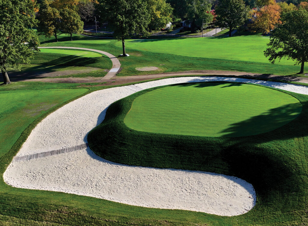Hole 12 Green Oct 2023